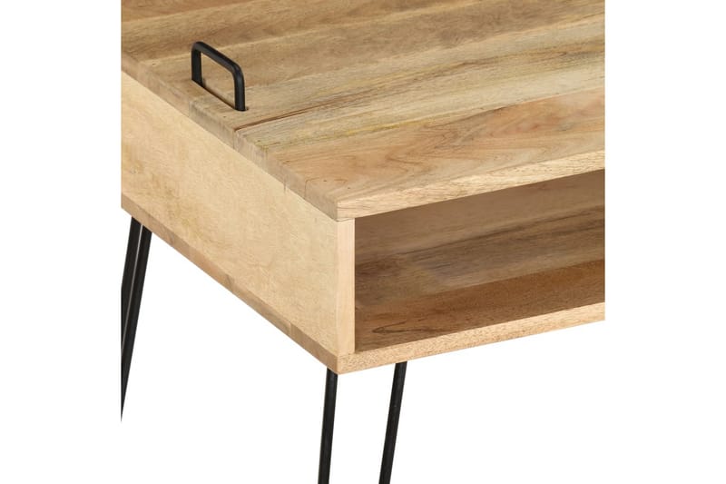 TV-skjenk heltre mango 110x35x45 cm - Brun/Beige - Møbler - Mediamøbel & tv møbel - TV-benk & mediabenk