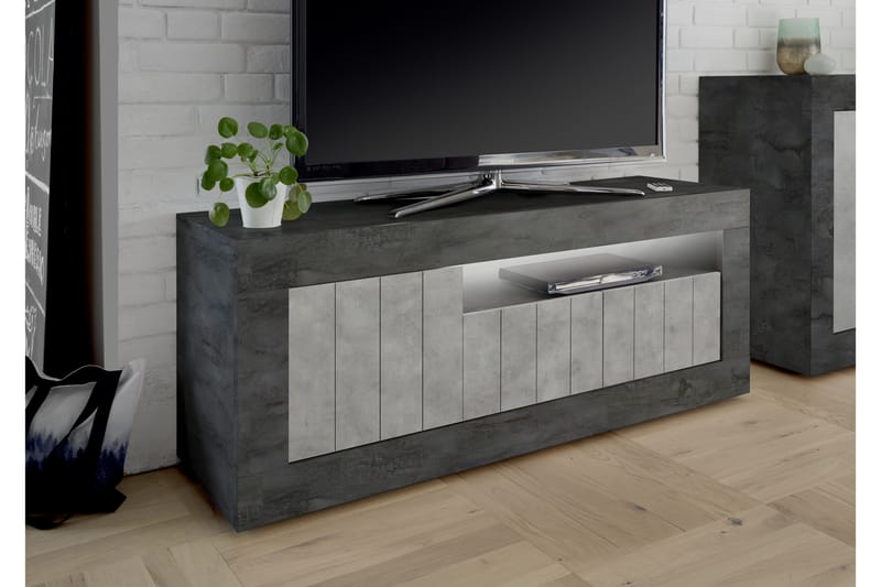 Urbino TV-benk 138 cm - Grå - Møbler - Mediamøbel & tv møbel - TV-benk & mediabenk