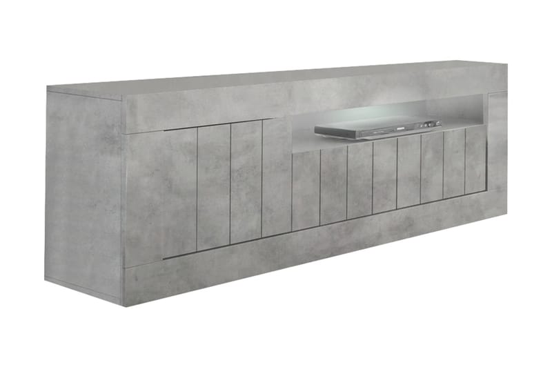 Urbino TV-benk 138 cm - Gråmelert - Møbler - Mediamøbel & tv møbel - TV-benk & mediabenk