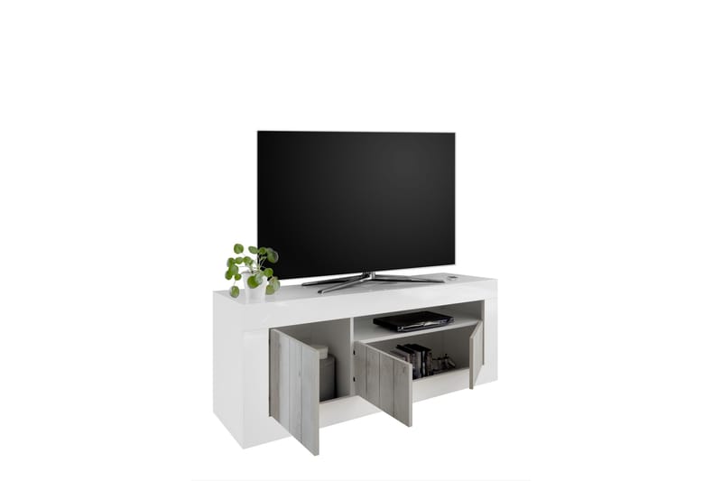 Urbino TV-benk 138 cm - Hvit/Beige - TV-benk & mediabenk
