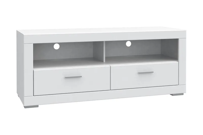 Uzayr TV-benk 156 cm, Hvit