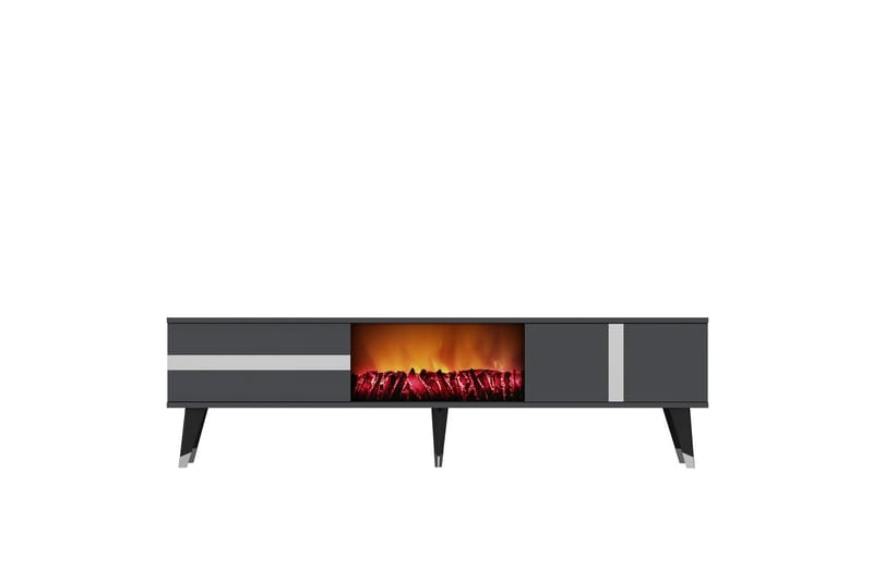 Vania TV-benk 150 cm - Sølv - Møbler - Mediamøbel & tv møbel - TV-benk & mediabenk