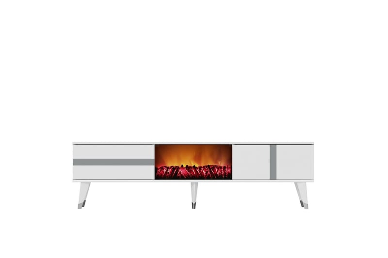 Vania TV-benk 150 cm - Sølv - Møbler - Mediamøbel & tv møbel - TV-benk & mediabenk