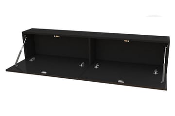 Vasil TV-benk 140x40x30 cm - Svart/Grå - Møbler - Mediamøbel & tv møbel - TV-benk & mediabenk