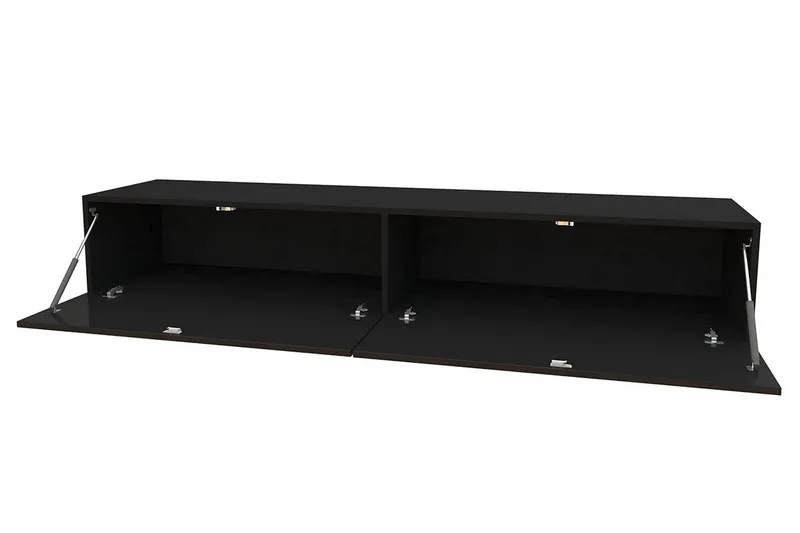 Vasil TV-benk 180 cm - Hvit/Hvit Høyglans - Møbler - Mediamøbel & tv møbel - TV-benk & mediabenk