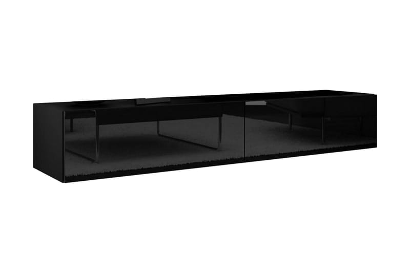 Vasil Tv-benk 180 cm - Svart - Møbler - Mediamøbel & tv møbel - TV-benk & mediabenk