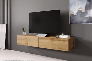 Vasil TV-benk 180 cm - Tre/Natur - Møbler - Mediamøbel & tv møbel - TV-benk & mediabenk