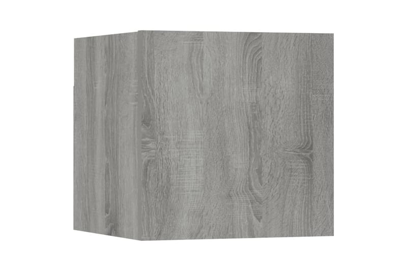 Vegghengt TV-benk grå sonoma 30,5x30x30 cm - Grå - Møbler - Mediamøbel & tv møbel - TV-benk & mediabenk