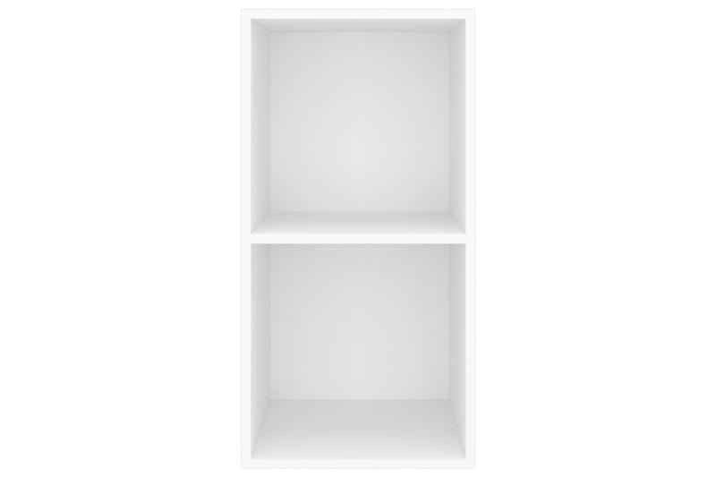 Vegghengt TV-benk hvit 37x37x72 cm sponplate - Hvit - Møbler - Mediamøbel & tv møbel - TV-benk & mediabenk