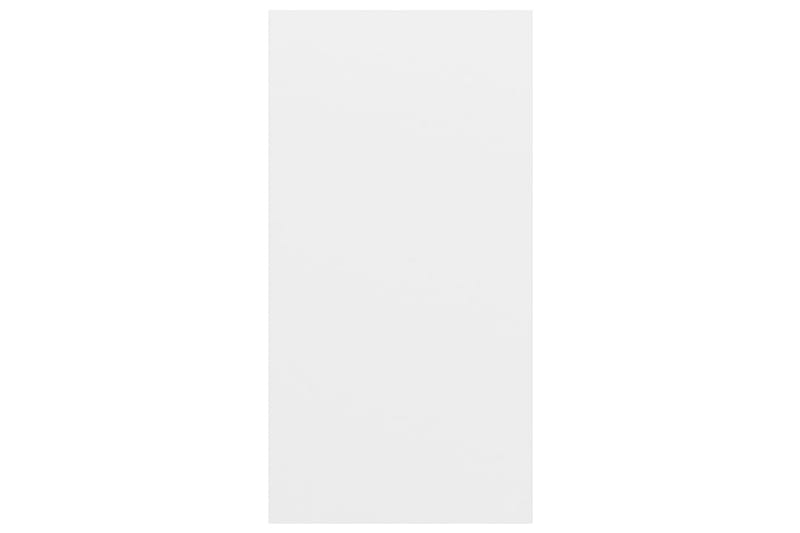 Vegghengt TV-benk hvit 37x37x72 cm sponplate - Hvit - Møbler - Mediamøbel & tv møbel - TV-benk & mediabenk