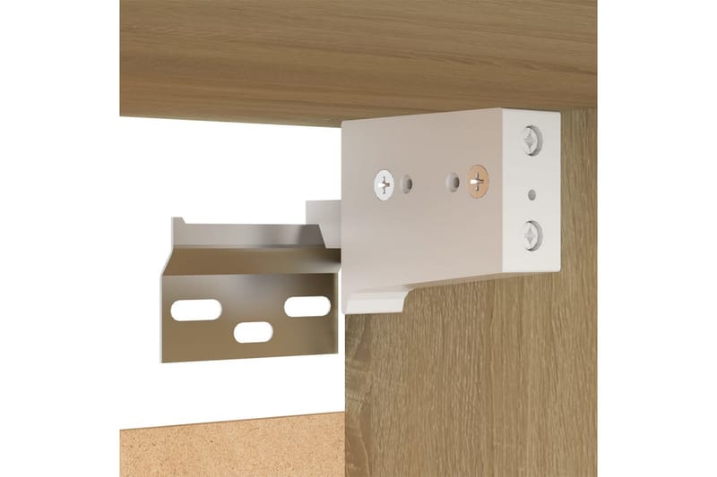 Vegghengt TV-benk sonoma eik 30,5x30x30 cm - Brun - Møbler - Mediamøbel & tv møbel - TV-benk & mediabenk