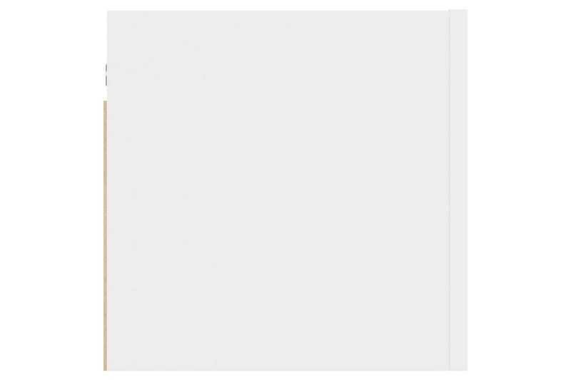 Vegghengte TV-benker 2 stk hvit 30,5x30x30 cm - Hvit - Møbler - Mediamøbel & tv møbel - TV-benk & mediabenk