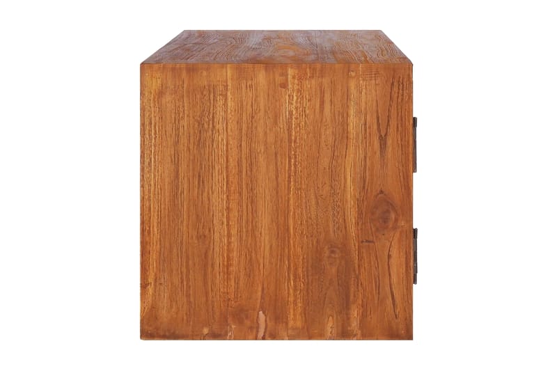Veggmontert TV-benk 180x30x30 cm heltre teak - Møbler - Mediamøbel & tv møbel - TV-benk & mediabenk