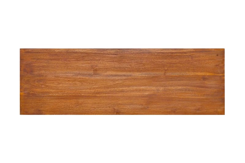 Veggmontert TV-benk 90x30x30 cm heltre teak - Brun - Møbler - Mediamøbel & tv møbel - TV-benk & mediabenk