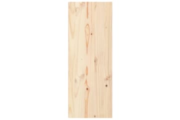 Veggskap 2 stk 30x30x80 cm heltre furu - Brun - Møbler - Mediamøbel & tv møbel - TV-benk & mediabenk