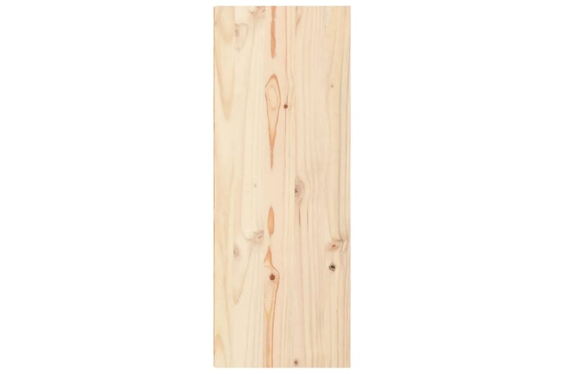Veggskap 2 stk 30x30x80 cm heltre furu - Brun - Møbler - Mediamøbel & tv møbel - TV-benk & mediabenk