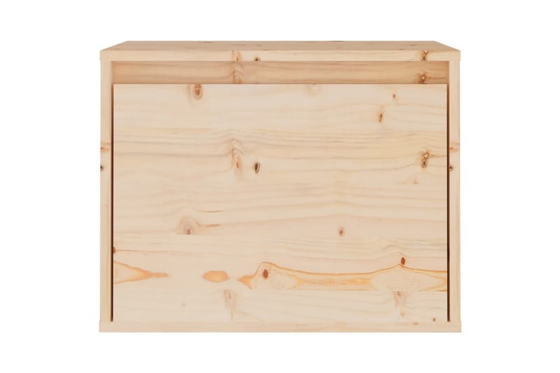 Veggskap 45x30x35 cm heltre furu - Brun - Møbler - Mediamøbel & tv møbel - TV-benk & mediabenk