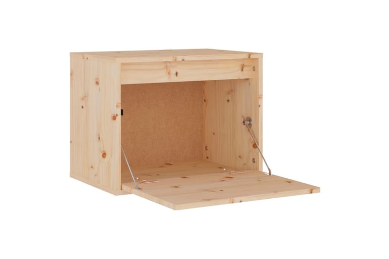 Veggskap 45x30x35 cm heltre furu - Brun - Møbler - Mediamøbel & tv møbel - TV-benk & mediabenk