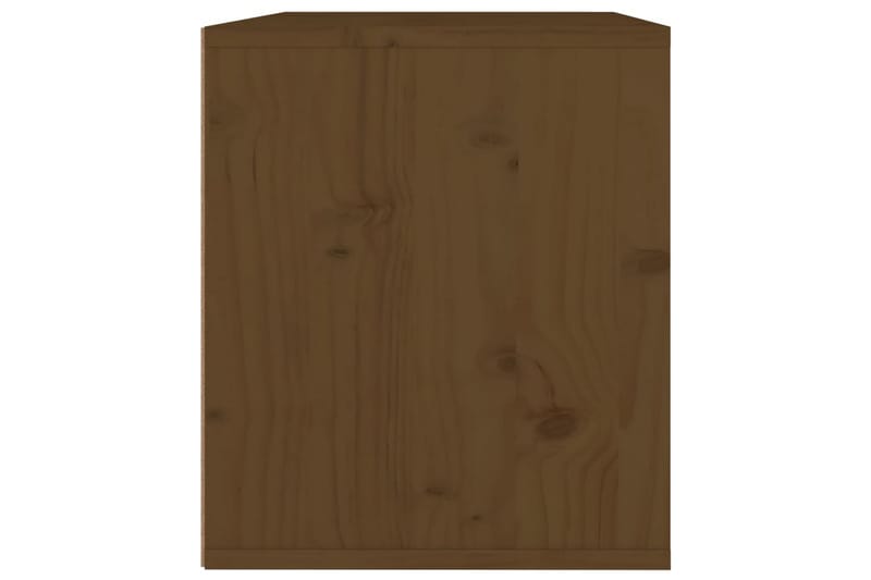 Veggskap honningbrun 45x30x35 cm heltre furu - Brun - Møbler - Mediamøbel & tv møbel - TV-benk & mediabenk