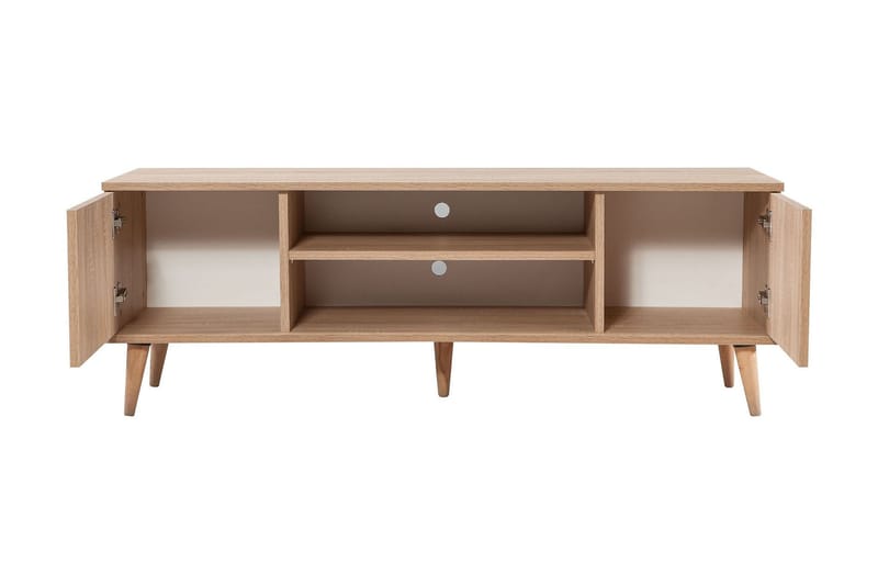 Vellavie TV-benk 140 cm - Lysebrun - Møbler - Mediamøbel & tv møbel - TV-benk & mediabenk