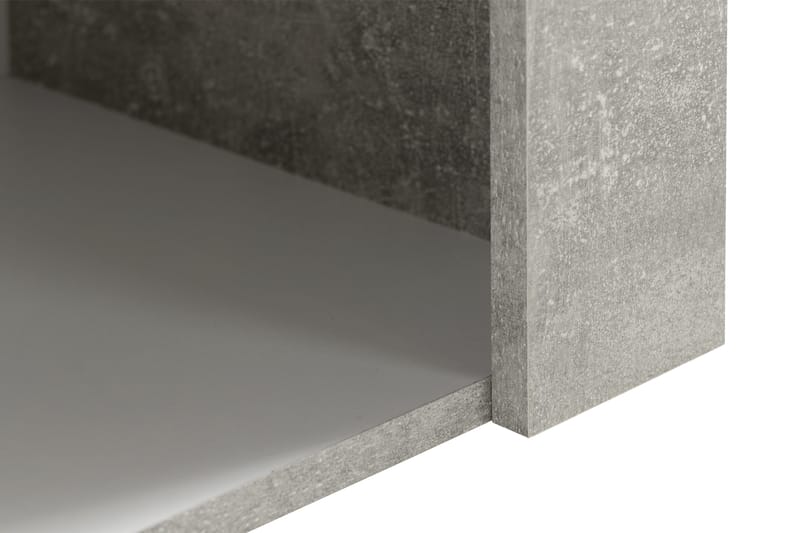 Vibio TV-benk 180 cm - Hvit/Betong - Møbler - Mediamøbel & tv møbel - TV-benk & mediabenk