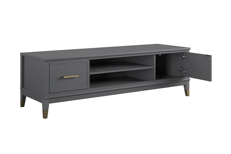 Westerleigh TV-benk 152x50 cm Grafittgrå - CosmoLiving - Møbler - Mediamøbel & tv møbel - TV-benk & mediabenk