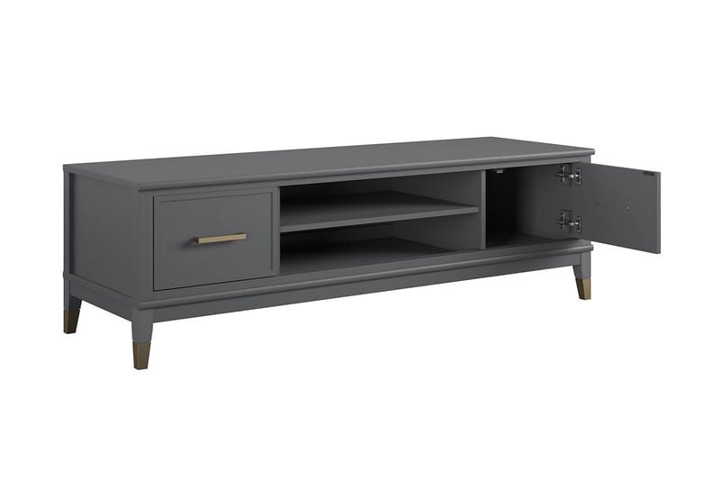 Westerleigh TV-benk 152x50 cm Grafittgrå - CosmoLiving - Møbler - Mediamøbel & tv møbel - TV-benk & mediabenk