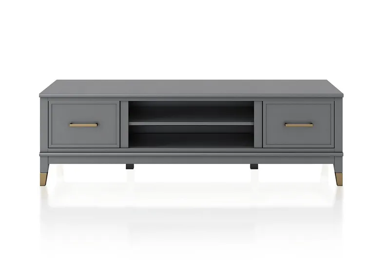 Westerleigh TV-benk 152x50 cm Grafittgrå - CosmoLiving - Møbler - Mediamøbel & tv møbel - TV-benk & mediabenk