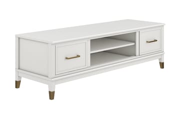 Westerleigh TV-benk 152x50 cm Hvit - CosmoLiving - Møbler - Mediamøbel & tv møbel - TV-benk & mediabenk