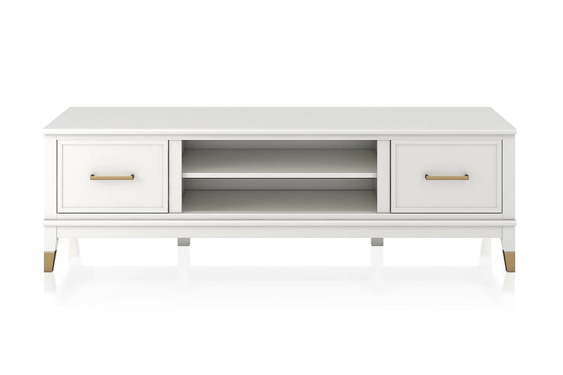 Westerleigh TV-benk 152x50 cm Hvit - CosmoLiving - Møbler - Mediamøbel & tv møbel - TV-benk & mediabenk