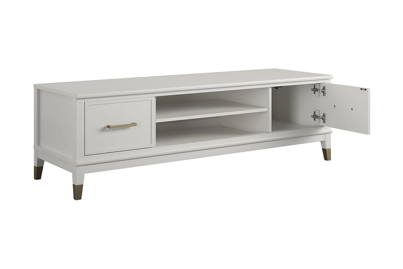 Westerleigh TV-benk 152x50 cm Hvit - CosmoLiving - Møbler - Mediamøbel & tv møbel - TV-benk & mediabenk