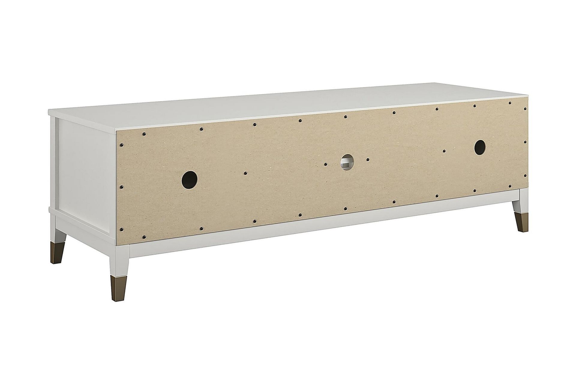 Westerleigh TV-benk 152x50 cm Hvit - CosmoLiving - Møbler - Mediamøbel & tv møbel - TV-benk & mediabenk