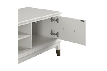 Westerleigh TV-benk 152x50 cm Hvit - CosmoLiving - Møbler - Mediamøbel & tv møbel - TV-benk & mediabenk