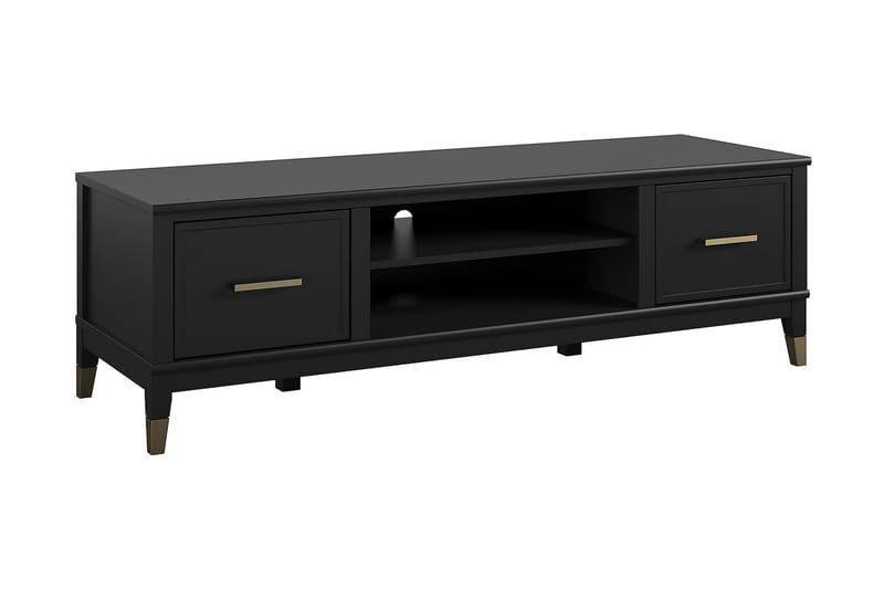 Westerleigh TV-benk 152x50 cm Svart - CosmoLiving - Møbler - Mediamøbel & tv møbel - TV-benk & mediabenk