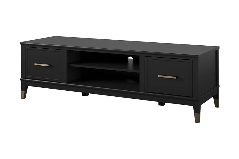 Westerleigh TV-benk 152x50 cm Svart - CosmoLiving - Møbler - Mediamøbel & tv møbel - TV-benk & mediabenk