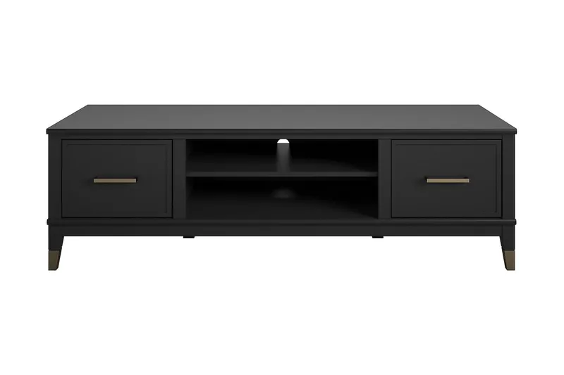 Westerleigh TV-benk 152x50 cm Svart - CosmoLiving - Møbler - Mediamøbel & tv møbel - TV-benk & mediabenk