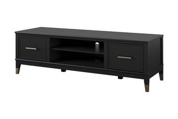 Westerleigh TV-benk 152x50 cm Svart - Møbler - Mediamøbel & tv møbel - TV-benk & mediabenk