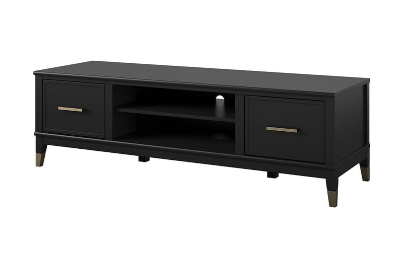 Westerleigh TV-benk 152x50 cm Svart - Møbler - Mediamøbel & tv møbel - TV-benk & mediabenk
