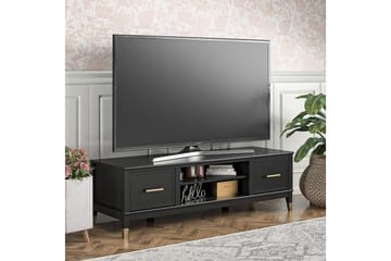 Westerleigh TV-benk 152x50 cm Svart - Møbler - Mediamøbel & tv møbel - TV-benk & mediabenk