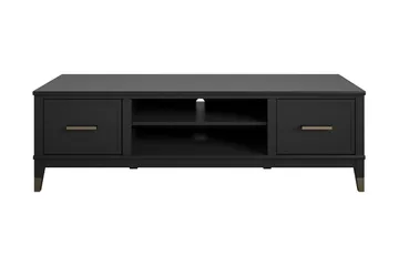 Westerleigh TV-benk 152x50 cm Svart - Møbler - Mediamøbel & tv møbel - TV-benk & mediabenk