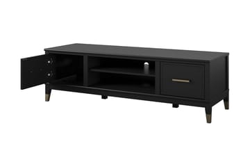 Westerleigh TV-benk 152x50 cm Svart - Møbler - Mediamøbel & tv møbel - TV-benk & mediabenk