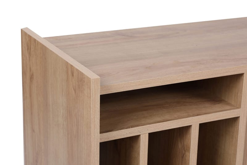 Winskill TV-benk 150 cm - Natur / Svart - Møbler - Mediamøbel & tv møbel - TV-benk & mediabenk