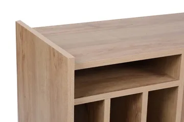 Winskill TV-benk 150 cm - Natur / Svart - Møbler - Mediamøbel & tv møbel - TV-benk & mediabenk