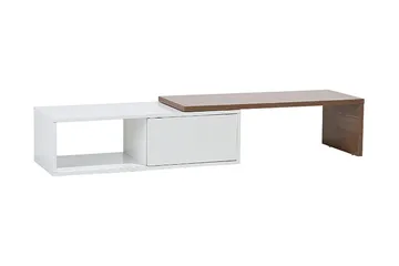 Yonkers Tv-Benk 40x159 Cm - Hvit - Møbler - Mediamøbel & tv møbel - TV-benk & mediabenk