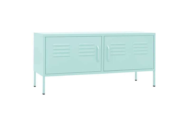 TV-benk myntegrønn 105x35x50 cm stål - grønn - Møbler - Mediamøbel & tv møbel - TV-benk & mediabenk