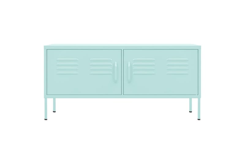 TV-benk myntegrønn 105x35x50 cm stål - grønn - Møbler - Mediamøbel & tv møbel - TV-benk & mediabenk