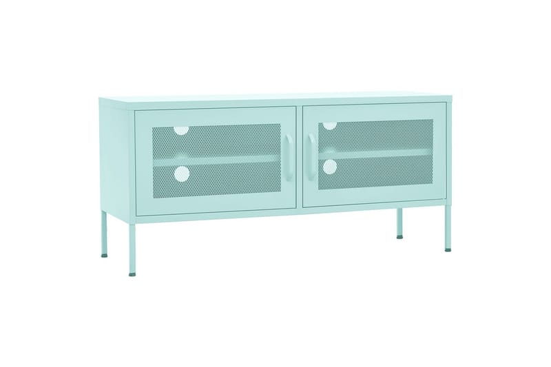 TV-benk myntegrønn 105x35x50 cm stål - grønn - Møbler - Mediamøbel & tv møbel - TV-benk & mediabenk