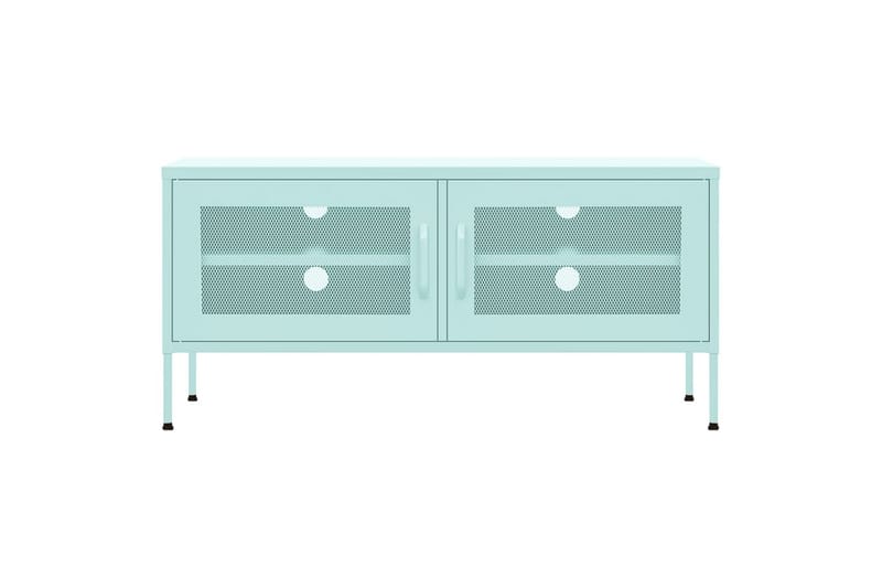TV-benk myntegrønn 105x35x50 cm stål - grønn - Møbler - Mediamøbel & tv møbel - TV-benk & mediabenk