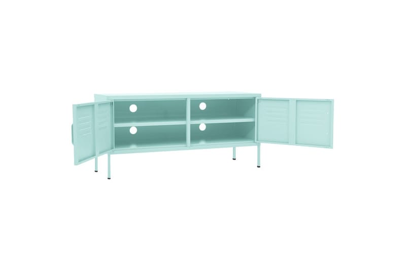 TV-benk myntegrønn 105x35x50 cm stål - grønn - Møbler - Mediamøbel & tv møbel - TV-benk & mediabenk