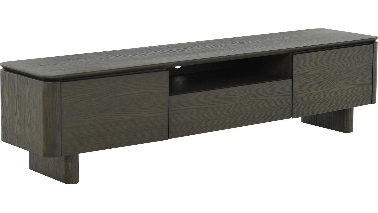 TV-benk NFG Aldon 180 cm Brun - Brun